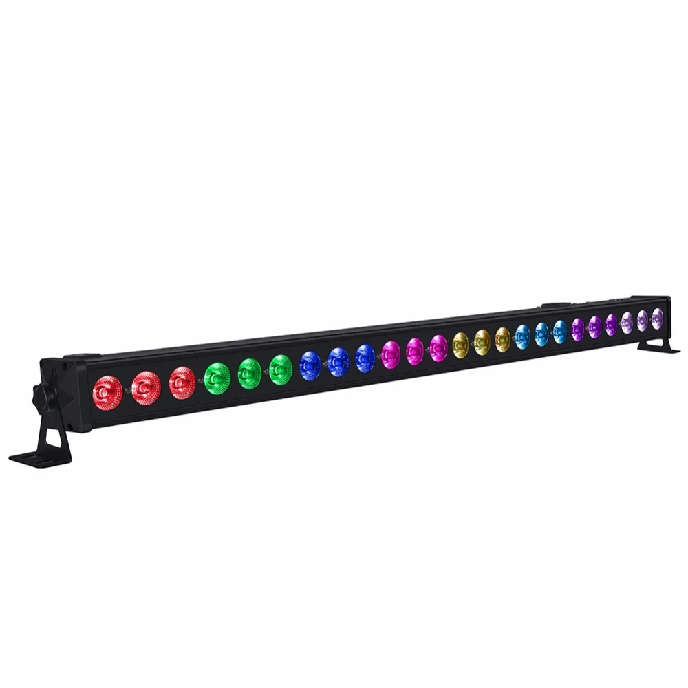 3Wx24 3 в 1 RGB LED мыть света бар для освещения сцены wall washer Свадебные uplighting 40 дюймов/1 м