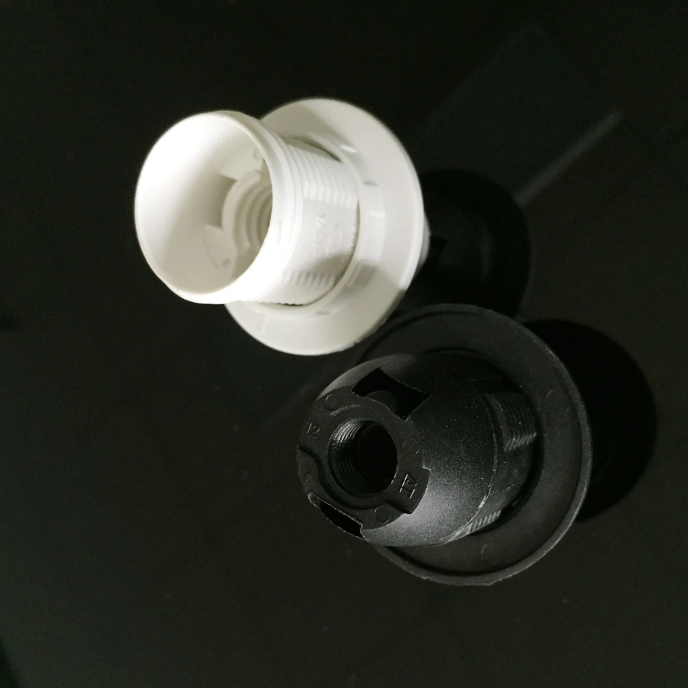E14 led ceiling lamp holder with fix ring&end cap