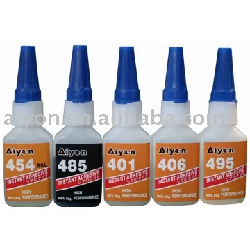 
High performance cyanoacrylate different type of super glue 