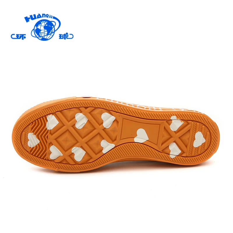 19580 HUANQIU, Новое поступление, Весенняя женская классическая дышащая парусиновая обувь с низким верхом