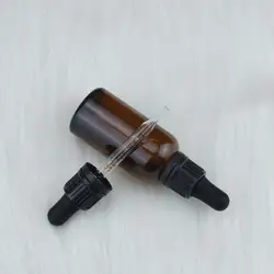 18/415 common shape tamper evident dropper cap  glass pipette for dispensing bottle