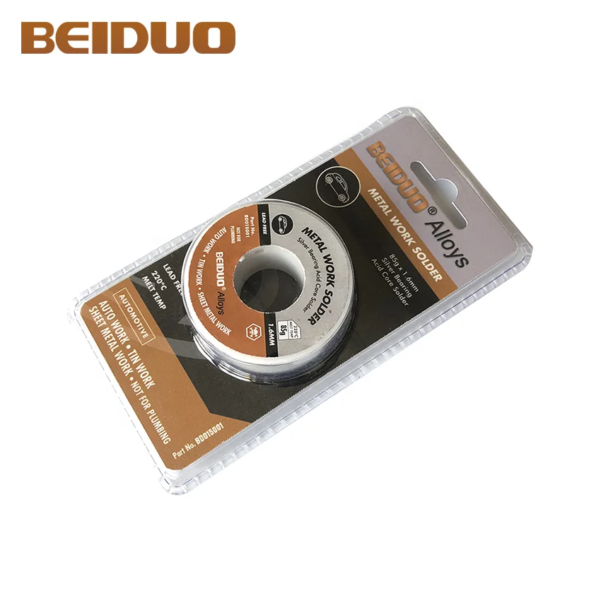 Plumbing solder & flux kit  Solder plumbing solid core with flux