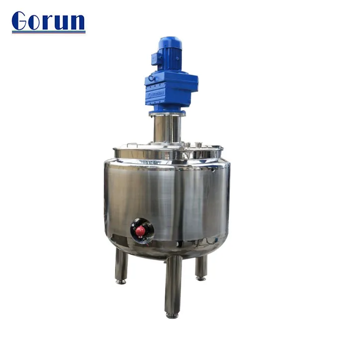 
beverage mixing tank with agitator 