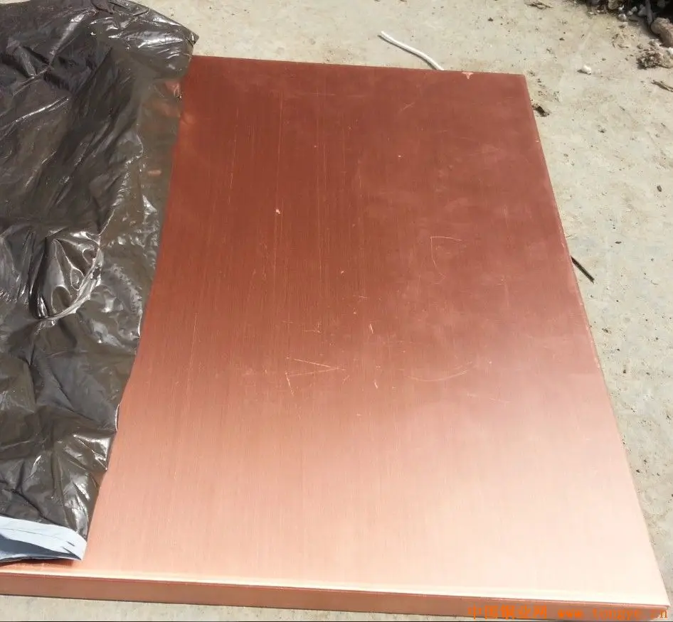 Tin bronze copper sheet CuSn2 CuSn8 copper plate