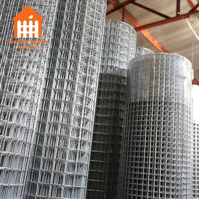 Ограждение сетка 1/4 дюйма оцинкованная сварная железная проволочная сетка