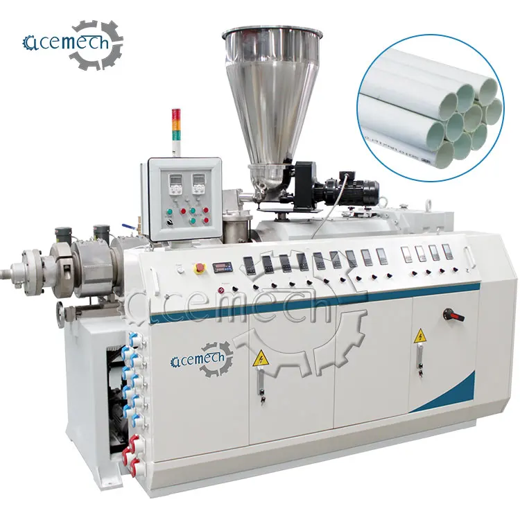 High output factory supply PVC four pipes making machine manufacture