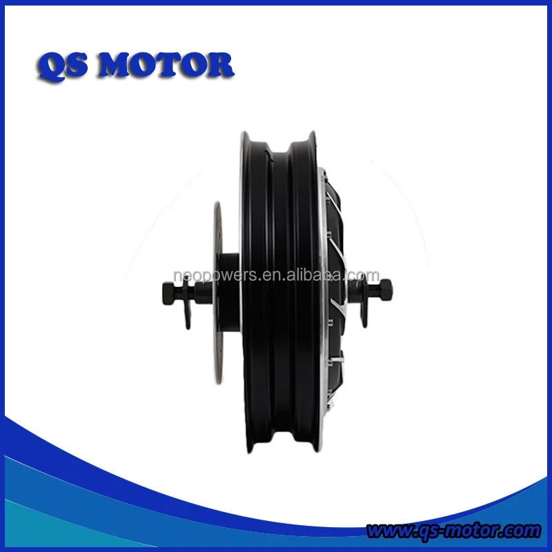 QS Motor 14 inch 273 5000w 72v Electric Motorcycle In-Wheel Hub Motor(45H) V2 Type