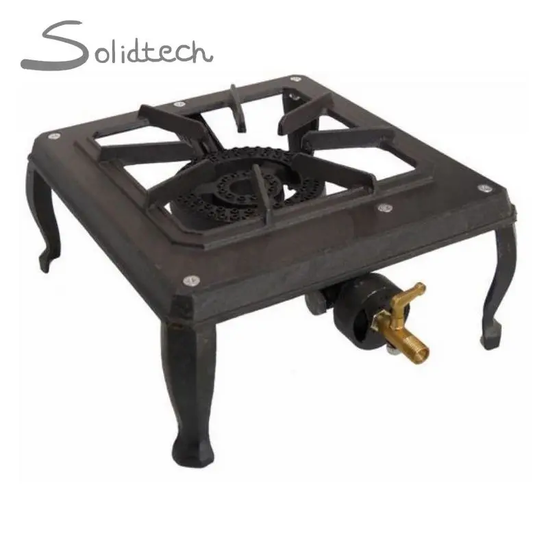 Deep Commercial Cast Iron Single Burner Gas Hot Plate