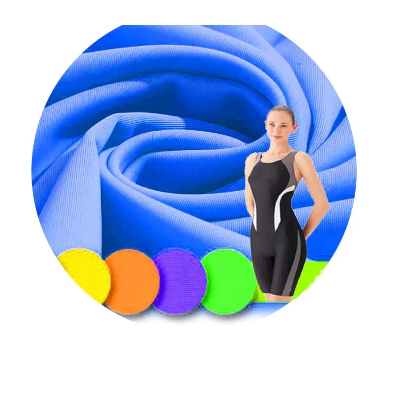 200pcs OEM swimwear bikini fabric gsm 190g to 200g nylon/polyamide spandex fabric for swimsuit oeko tex certificate knitted lycra fabric