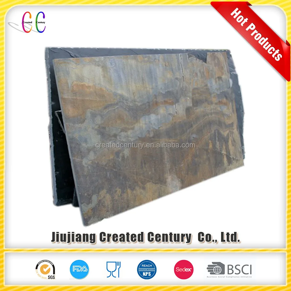 
Outdoor floor tiles slate in laja raja color 