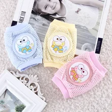 Toddler Safety Knee Pad Baby Animal Mesh Sock Elbow Pads Kid Baby Crawl Kneecaps Baby Leg