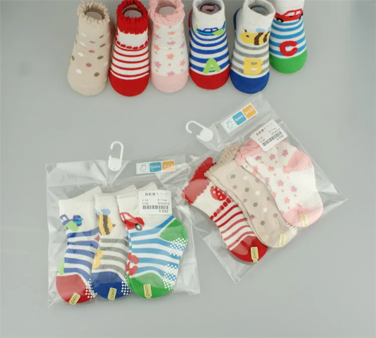 Нескользящие Детские хлопковые носки с логотипом на заказ