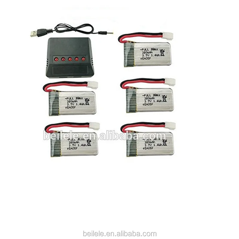 3.7V 380mah battery hubsan H107 x4 h107c h107L SYMA X11 X11C HS170 HS170C F180C HS170G TOZO Q2020 E016H E016F
