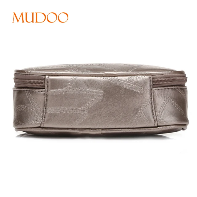 WHOLESALE GOLD WOMEN LARGE CAPACITY ZIPPER WATERPROOF FASHION CLUTCH COSMETIC BAG MAKEUP BAG HANDBAG SUPPLIER