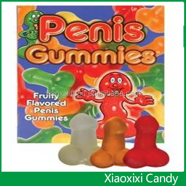 Gelatine Vagina penis gummy candy gummy jelly  candies