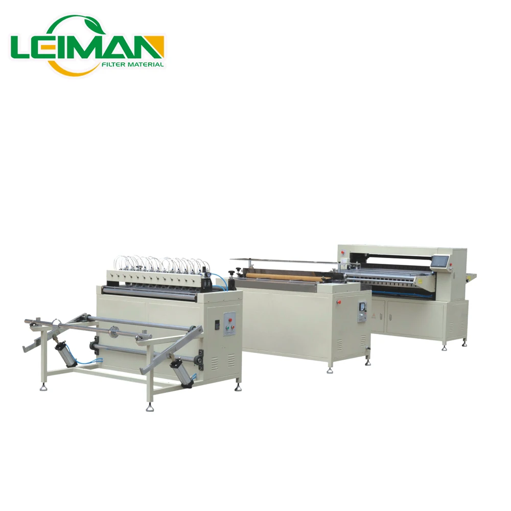 Filter production line knife folding machine bending machine
