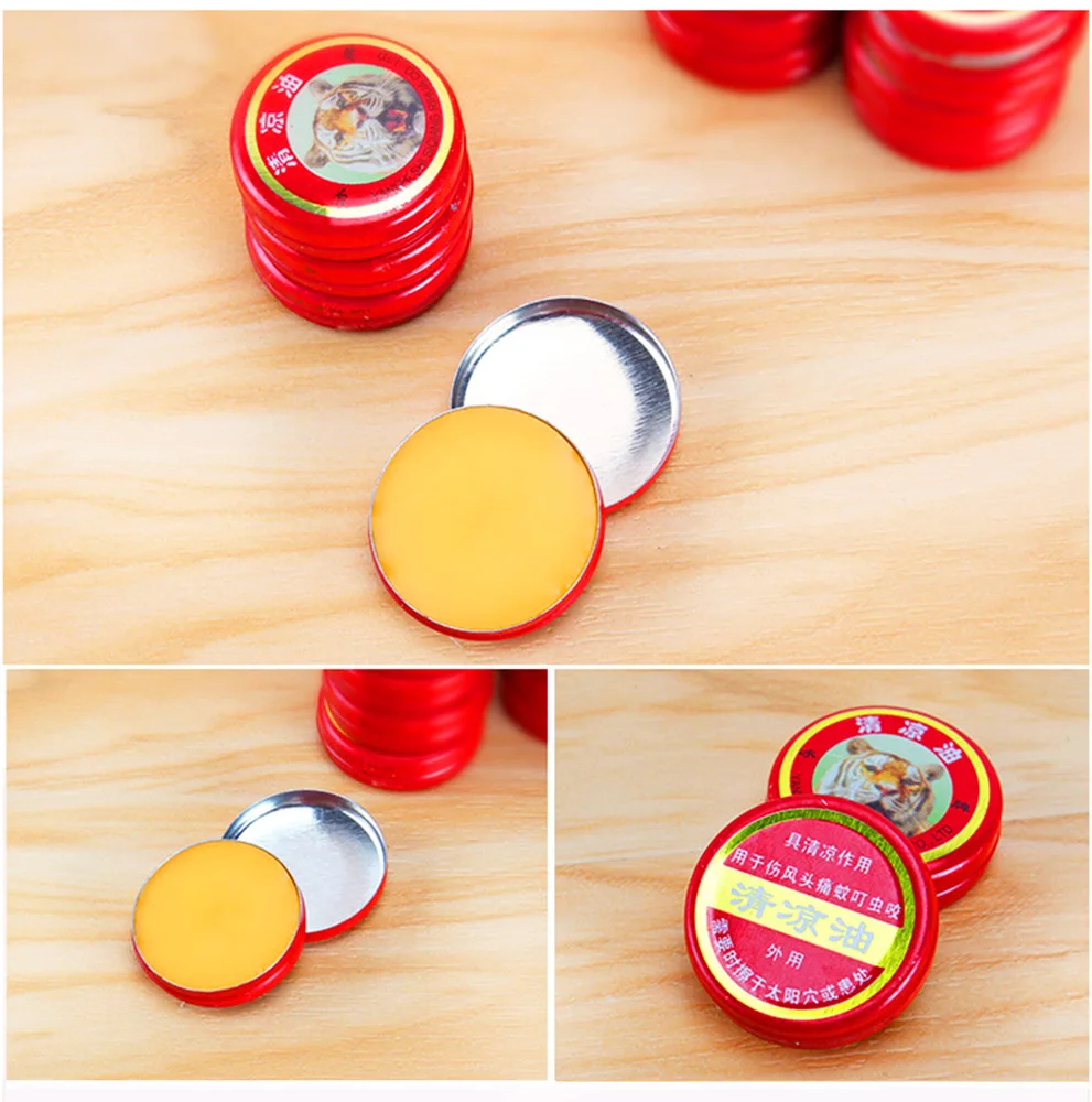 Hot Selling Chinese Traditional Essencial Balm 3g Active Tiger Essencial Balm Ointment for Headache Stomachache Cold Dizziness