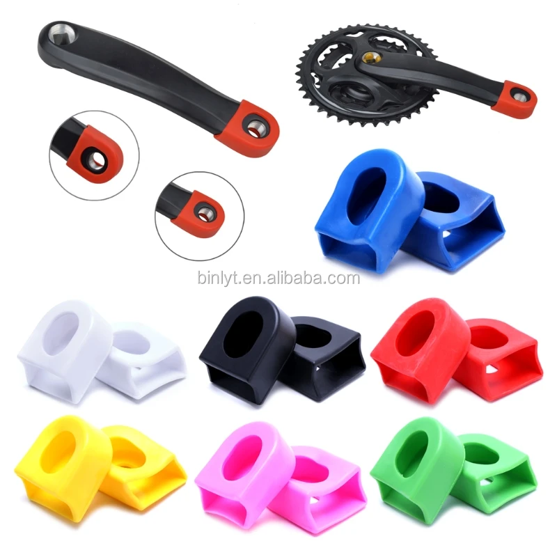Bicycle Cycling Crankset Crank Protective Sleeve Cover Parts use BMX Cruisers Kids bike Mountain Bikes Road Bicycles