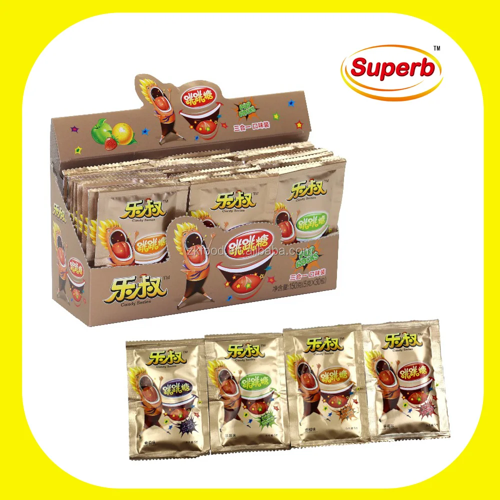 Anbu candy factory sweet flavor bulk popping candy