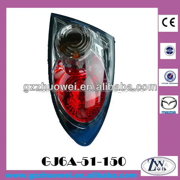 passenger cars 6 (after 2002) behind the car tail light gj6a-51-150