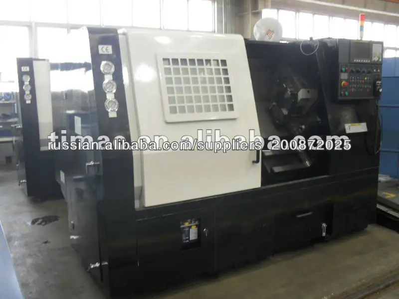 полная функция чпу машина/наклонной тип кровати токарный станок с чпу/токарный центр