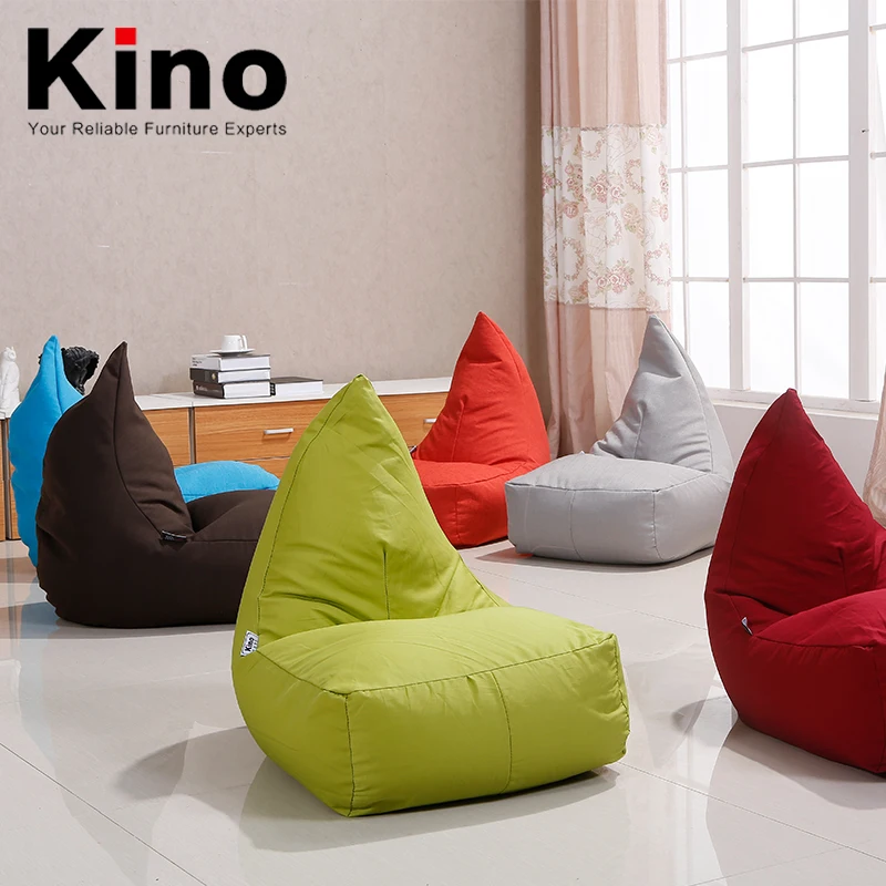 New design Small shape design bean bag chair attractive bean bag filled with EPS bean ball for promotion