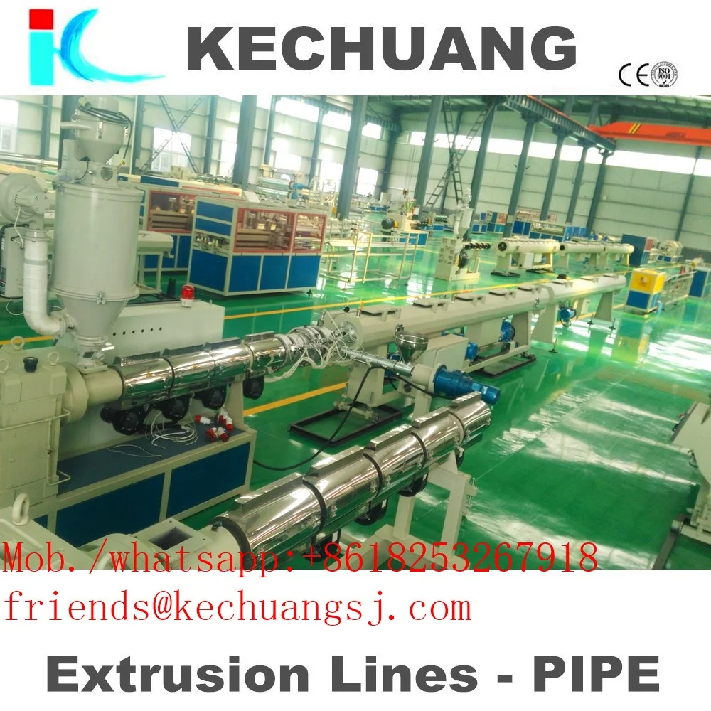 large diameter HDPE PE PP PPR PVC pipe making machine producing equipment 16-1200mm