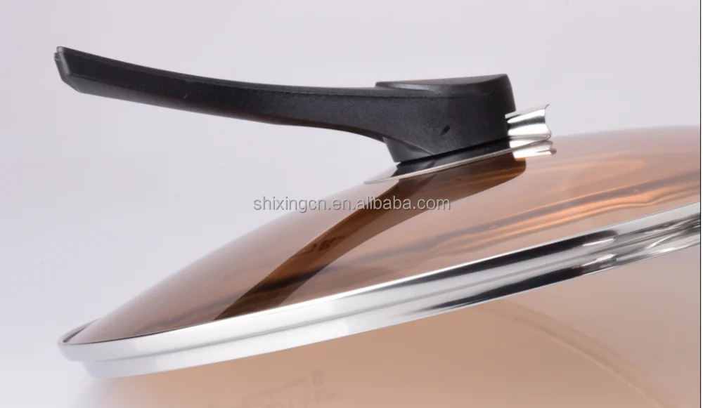 Стеклянная купольная крышка SHIXING, стеклянная крышка для посуды, стеклянная купольная крышка