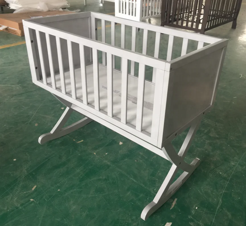 
Cradle/ Wooden swinging baby crib/rocking crib 