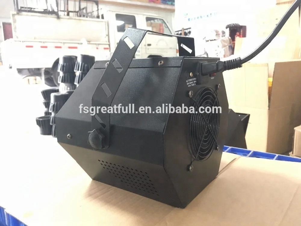 wire or wireless Stage effect equipment auto small cheap mini bubble machine with remote control