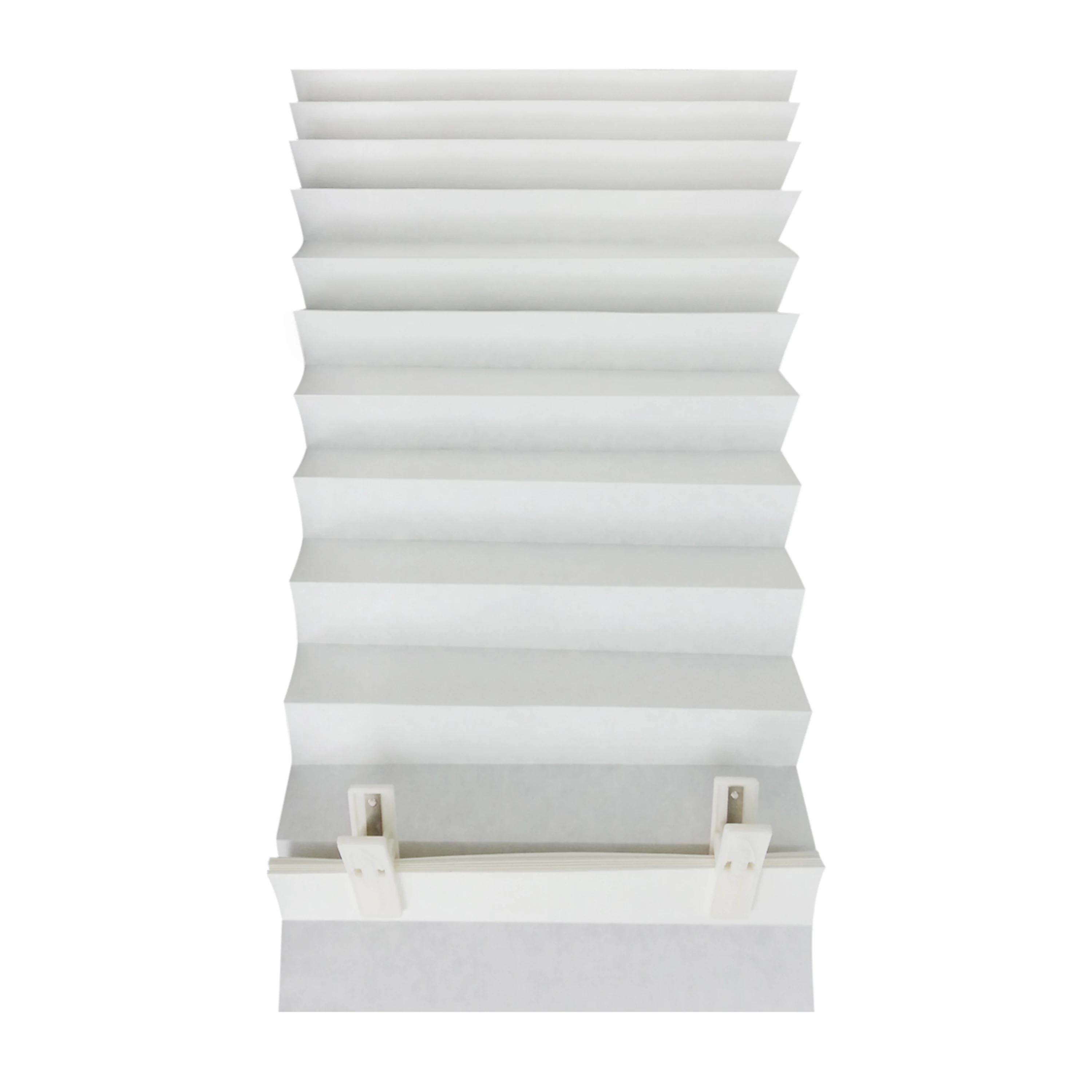 Self adhesive paper pleated blinds, pleated adhesive blinds