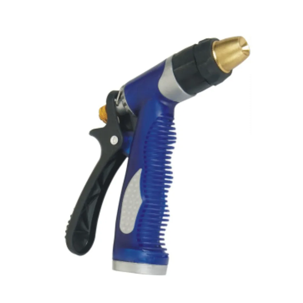 PVC garden hose, 7-function water spray gun with high pressure