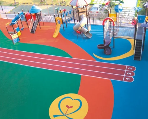 
Park Playground Fooring ,Grass Filling EPDM Rubber Granules 