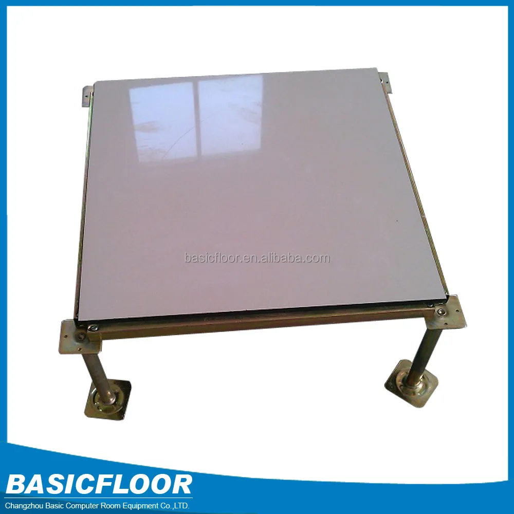 Cheap wholesale anti static data center ceramic covering steel raised floor