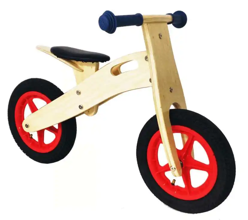 Most popular wooden bicycle toy indoor wooden balance bike for kids