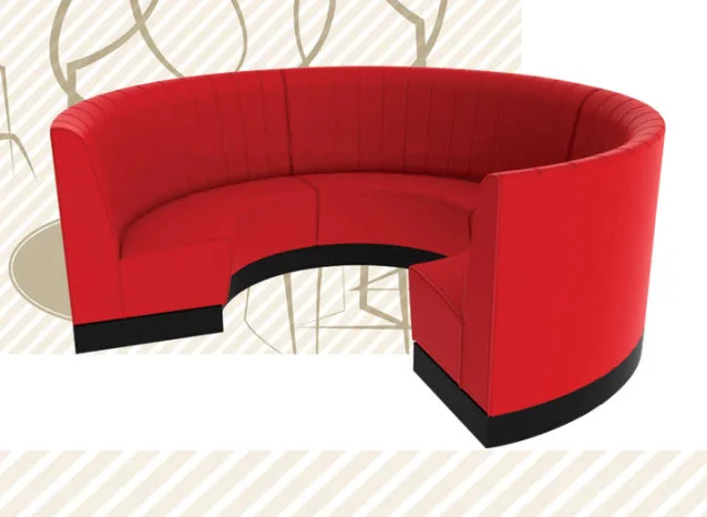
New Arrival Modern Design Indoor Restaurant Furniture Sofa 