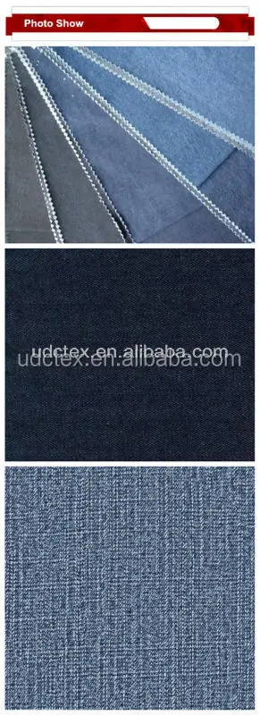 Polyester Cotton Stretch Denim Fabric