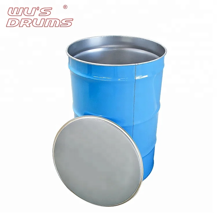Chemical Usage 200 Liter Metal Container Professional Paint Barrel Drum Set For Oil