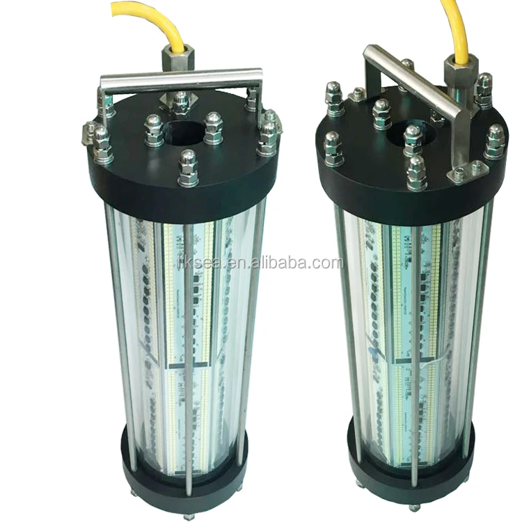 
AC220V 2000W LED under water fishing light night fish luring lamp for deep sea marine boat light 