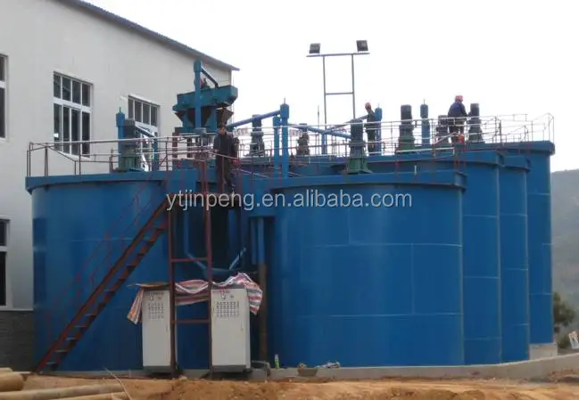 Gold cyanide stirred tank/mineral agitation leaching tank mining machine