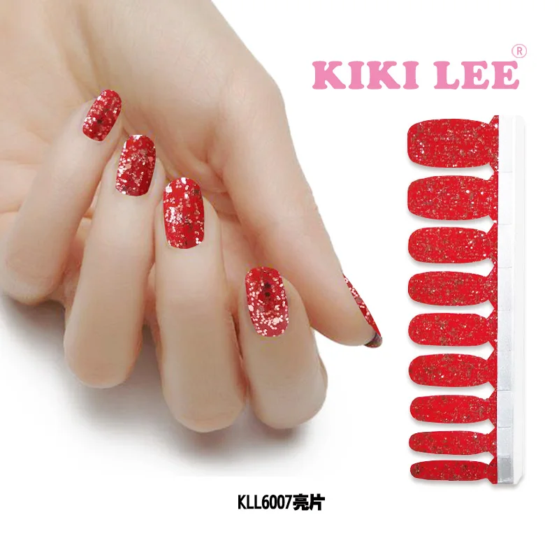 KIKILEE sequin nail polish strips for nail beauty DIY