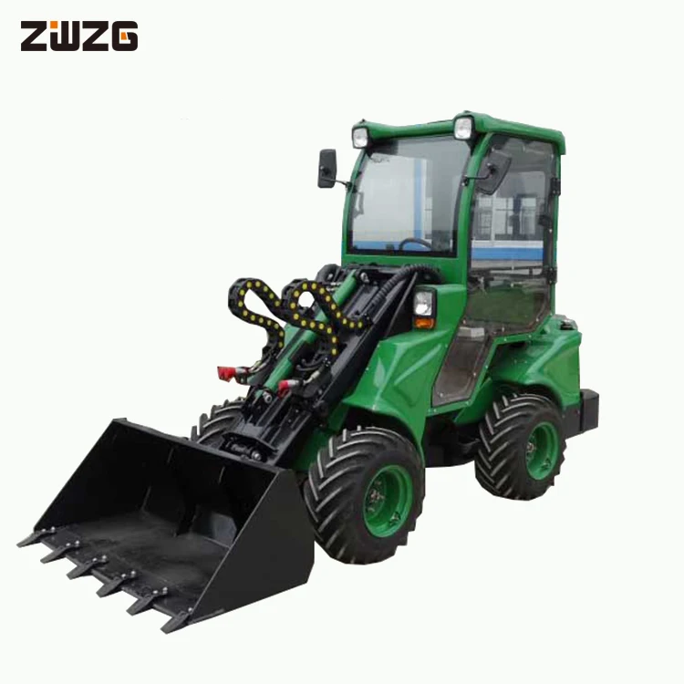 25hp 4wd mini tractors with quick change front end loader