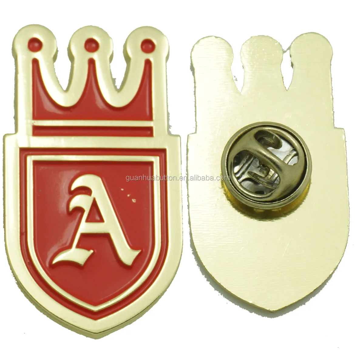 custom metal pin badge