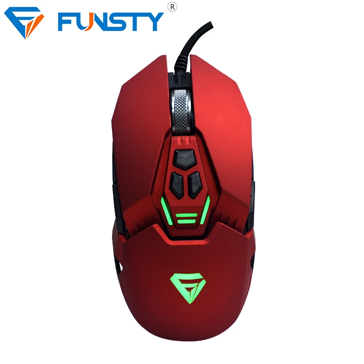 12000 FUNSTY RGB 10 Кнопка 2018 точек/дюйм Rohs игровая мышь