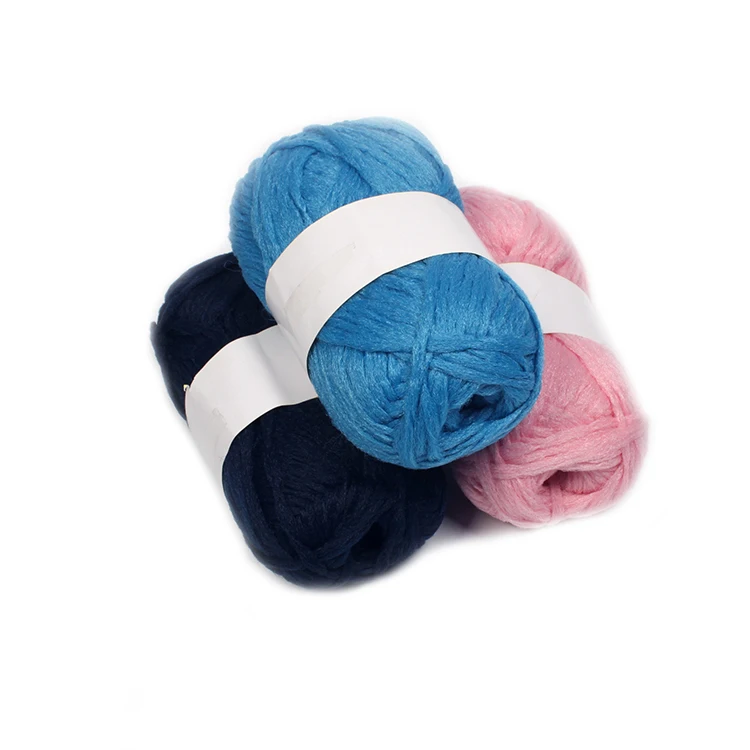 
Soft Knitting Scarf Hand Knit Yarn Custom Polypropylene Yarn 