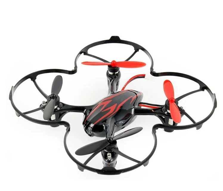 Headless Drone Hubsan X4 H107C 2.4G 4CH RC Quadcopter With 0.3 MP Camera RTF Black & Red Mini Drone RC Helicopter