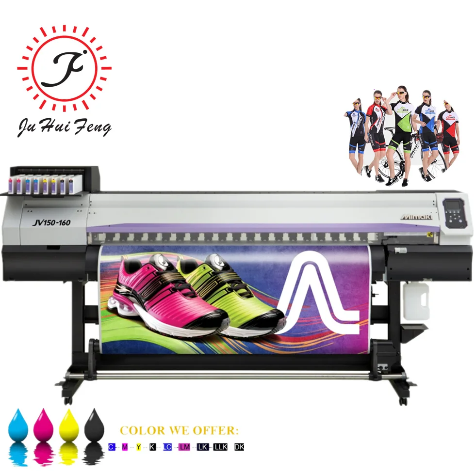 
sublimation heat transfer Inkjet Printing used mimaki jv150 sublimation plotter 