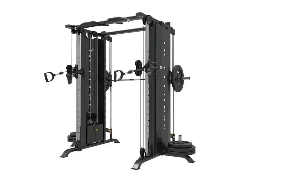 Функциональный Тренер Плюс Смит машина с балансом веса блоки/кросс-fit стеллаж для выставки товаров JG-6890