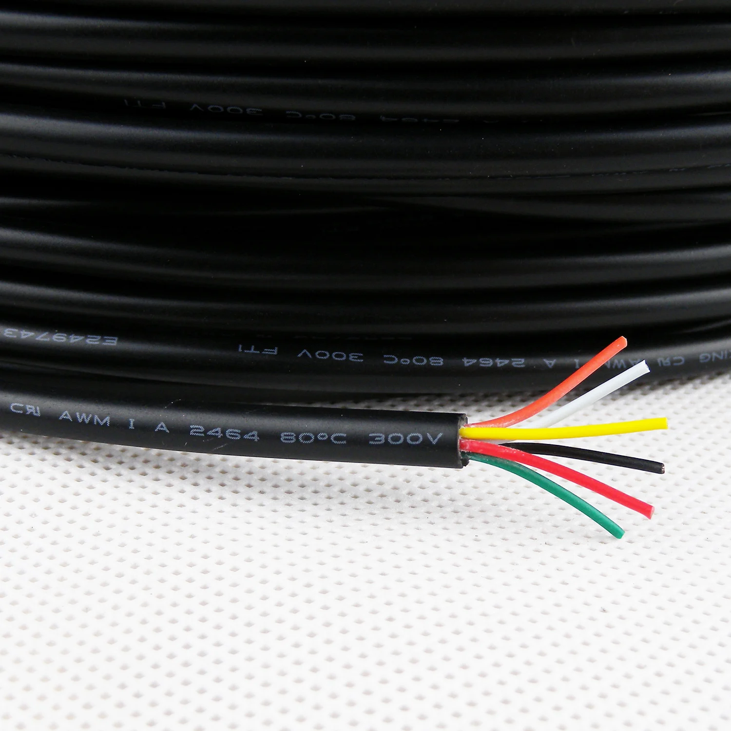  AWM ul2464 18AWG 3C гибкий изолированный кабель управления из