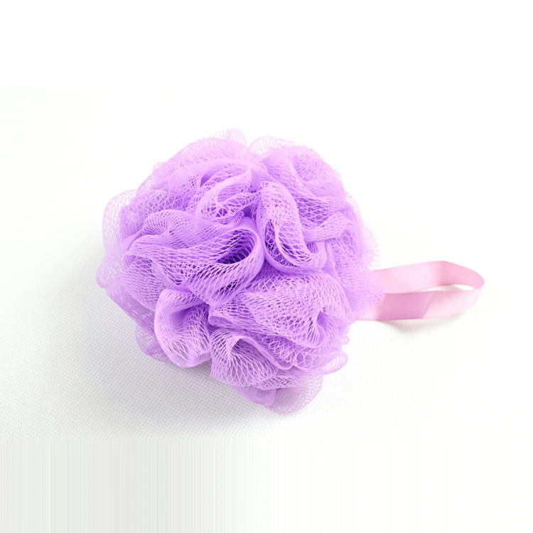Good Quality Colorful Exfoliating Bath Puff Mesh Shower Ball Sponge Loofah Have Advantages in and Price